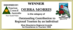Blue Mountains Regional Awards for Excellence in Tourism 1999