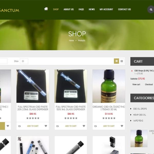 Hemp Sanctum - Shop