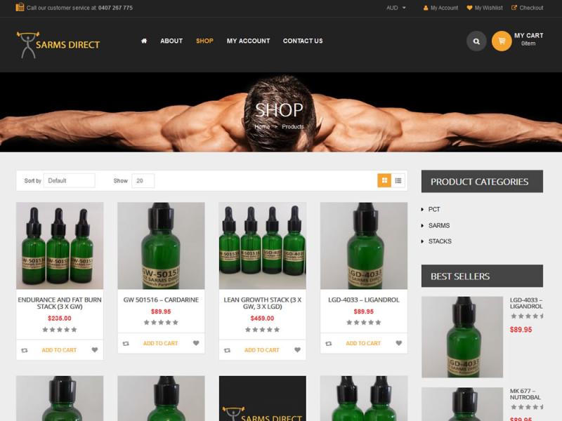 Sarms Direct - Shop